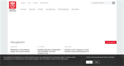 Desktop Screenshot of nw.ch